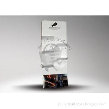 Double - side Flooring cardboard display rack / Cardboard S